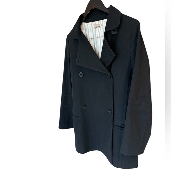 Sunna link S EUC soft Black Peacoat for Women - Picture 1 of 13